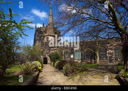 Ormskirk Parish Church , St. Peter & St. Paul, With The Unusual Tower ...