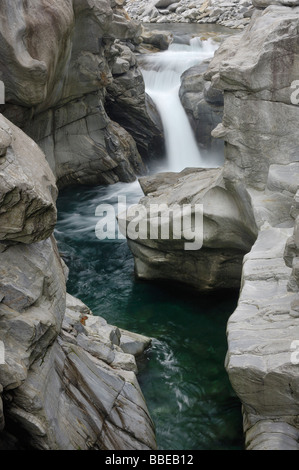 Maggia River, Valle Maggia, Ticino Canton, Switzerland Stock Photo