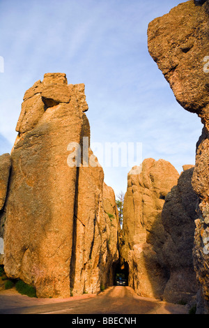 Cathedral Spires in the Harney Peak Granite, Black Hills, Custer State Park, South Dakota, USA Stock Photo