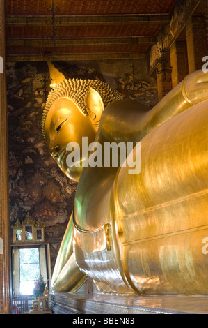 Temple of Reclining Buddha, Bangkok, Thailand Stock Photo
