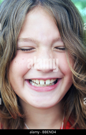 Portrait of Young Girl Stock Photo