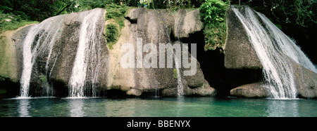 Reach Falls, Port Antonio, Portland, Jamaica Stock Photo