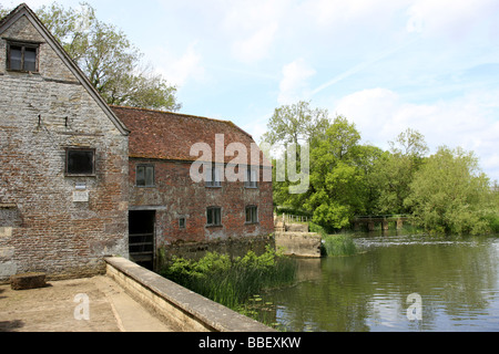 The watermill at Struminster Newton Dorset Built for the purpose of milling flour. Stock Photo