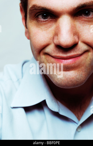 Portrait of an Adult Male Stock Photo