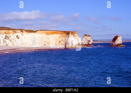 Freshwater Bay, Freshwater, Isle of Wight, England, UK, GB. Stock Photo