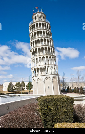 Leaning Tower replica Stock Photo