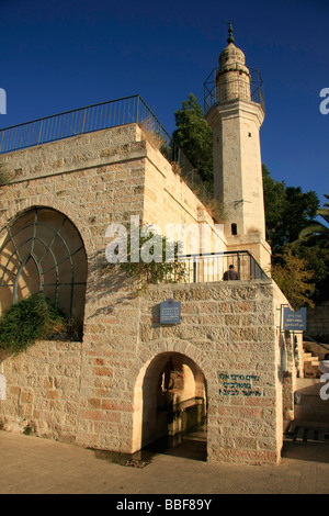 Israel Jerusalem Mountains Mary s Spring in Ein Karem Stock Photo