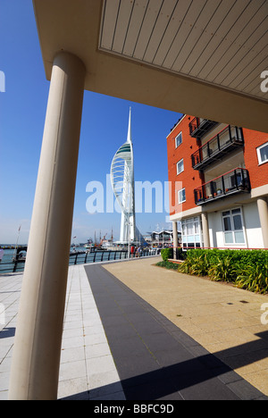 Spinnaker Tower Portsmouth harbour Stock Photo