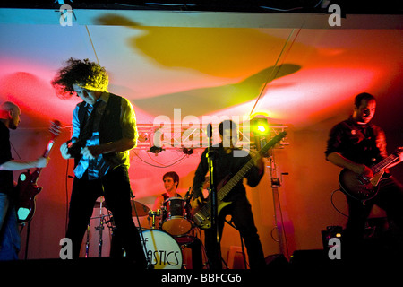 A rock band performing at Wynberg Sports Club Cape Town South Africa Stock Photo