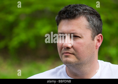 Portrait of a handsome middle eastern man Stock Photo