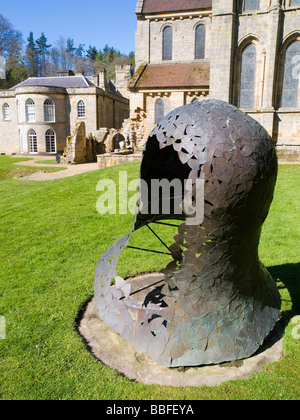 The Brinkburn Bell at Brinkburn Priory, near Rothbury in Northumberland England UK Stock Photo