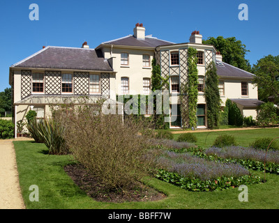 Down House and garden. Home of the naturalist Charles Darwin while working on his theory of evolution by natural selection (On the Origin of Species). Stock Photo