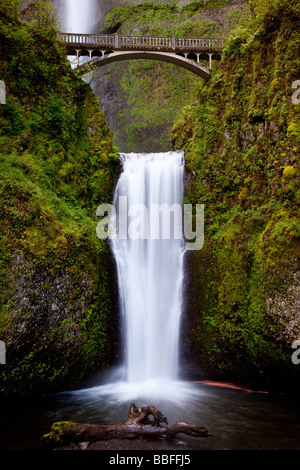 Multnomah Falls Oregon USA Stock Photo