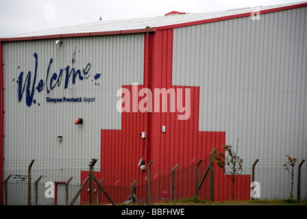 Glasgow Prestwick International Airport Stock Photo