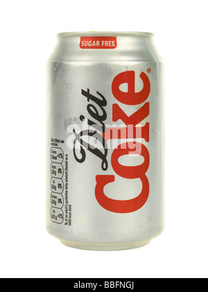 Can of Diet Cola Drink Stock Photo