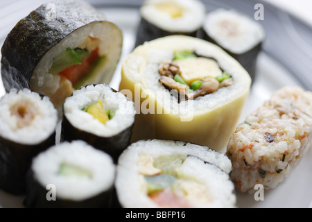 Assorted Sushi Stock Photo