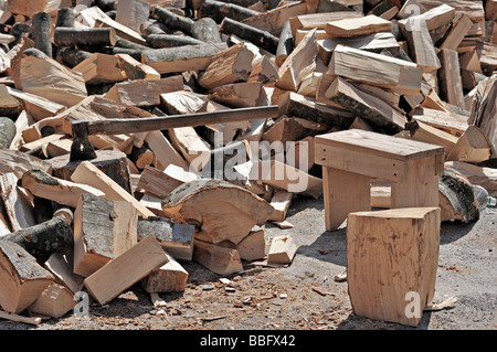 Firewood Stock Photo