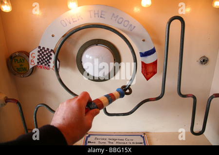 Early 20th century amusement arcade game at Black Country Living Museum in W Midlands Stock Photo