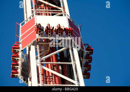Big Shot Thrill Ride, Stratosphere Stock Photo