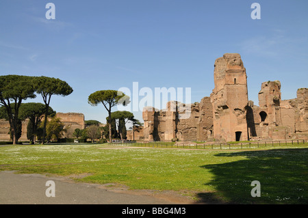 Terme di Caracalla, Baths of Caracalla, Old Town, Rome, Italy, Europe Stock Photo