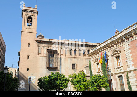 Museo del Patriarca, museum, art, paintings, Plaza del Patriarca, square, Universidad Literaria, University of Valencia, Spain, Stock Photo