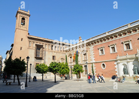 Museo del Patriarca, museum, art, paintings, Plaza del Patriarca, square, Universidad Literaria, University of Valencia, Spain, Stock Photo