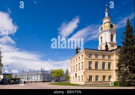 Town Hall in Old Town Hamina Finland Stock Photo