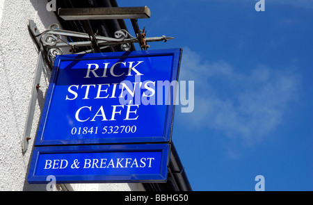 Rick Stein's cafe, Padstow, Cornwall, Britain, UK Stock Photo