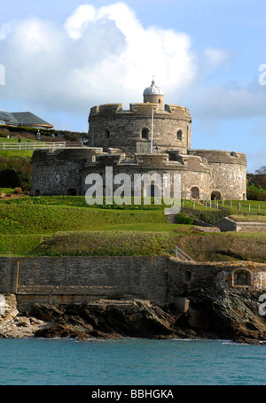 St Mawes Castle, Cornwall, Britain, UK Stock Photo