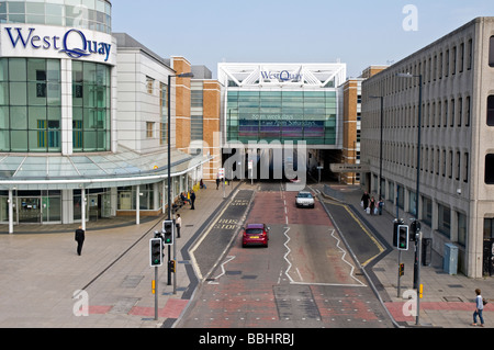 Car Park, West Quay Shopping Center, Southampton, Hampshire, England ...