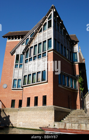 the jerwood library opened in 1999 part of trinity hall college university of cambridge uk Stock Photo