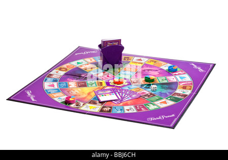 Board Game Trivial Pursuit With Pieces Stock Photo - Alamy