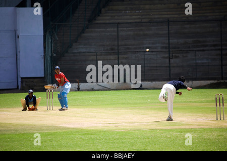 The Indian women's cricket T20 squad practices during a warm up match ahead of the 2009 T20 World Cup in England. Stock Photo