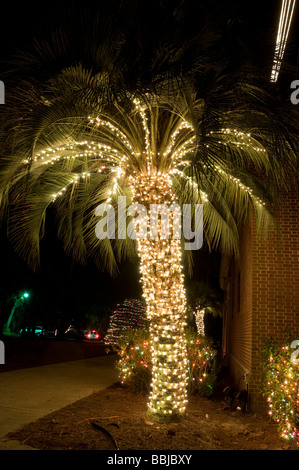 Festival of Lights Stephen Foster Folk Culture Center State Park White Springs Florida Stock Photo