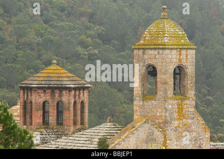 Fontfroide Benedictine Abbey Languedoc-Roussillon France Stock Photo