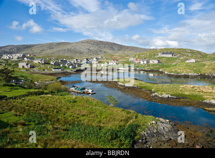 Isle of Scalpay near Harris in the Outer Hebrides Scotland Stock Photo