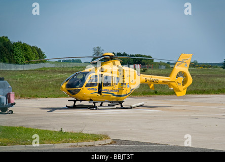 G-SASB Eurocopter EC135T2 Scottish Air Ambulance Bond Air Services Ltd  SCO 2478 Stock Photo