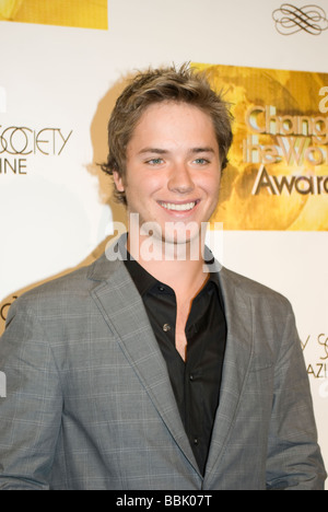 BEVERLY HILLS MAY 31 2009 Actor Jeremy Sumpter Friday Night Lights at the Change the World Humanitarian Awards Gala held at the Stock Photo