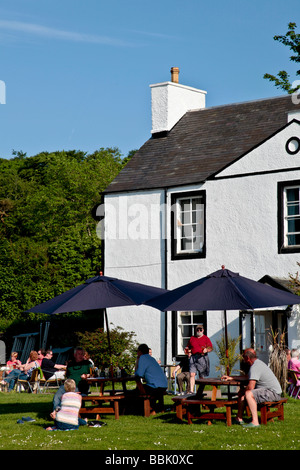The Oystercatcher pub/restaurant at Otter Fetty, Argyll, Scotland Stock Photo