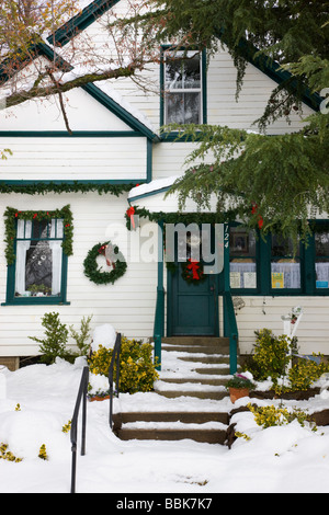 Winter snow in Julian California Stock Photo - Alamy