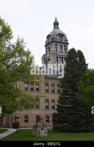 Benton County Courthouse, Vinton, Iowa, USA Stock Photo