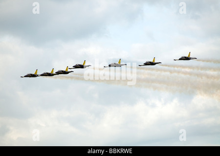 Ferte Alais Breitling Jet Team Stock Photo
