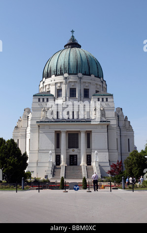 Dr Karl Lueger Gedächtniskirche Church In central cemetery Vienna Stock Photo