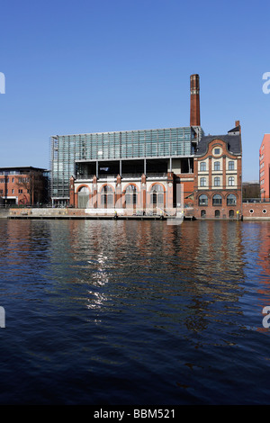 Radialsystem V, cultural venue and Ibis Hotel on the Spree River, Berlin, Germany, Europe