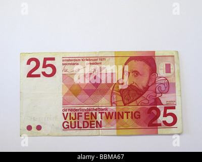 old dutch banknote money Stock Photo