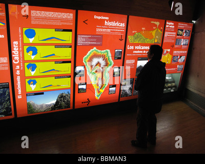 Visitor centre of the Caldera de Taburiente National Park, La Palma, Canary Islands, Spain Stock Photo