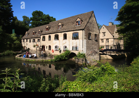 Egypt Mill, a 17th century woollen mill now a hotel in the heart of Nailsworth, Gloucestershire, UK Stock Photo