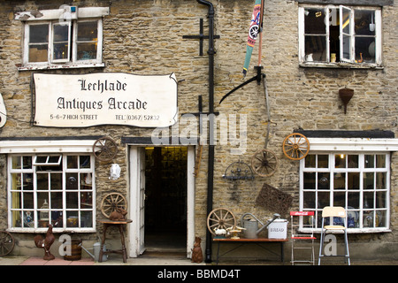 Lechlade antiques centre, Lechlade-on-Thames, Gloucestershire, UK Stock Photo