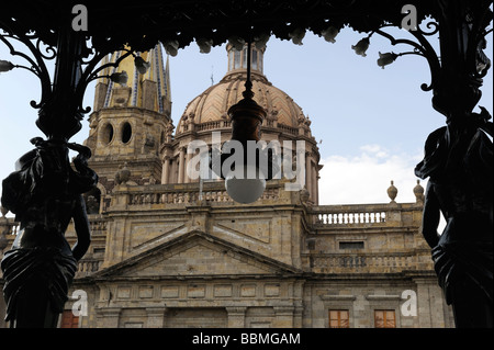 The Metropolitan Cathedral of Guadalajara Stock Photo