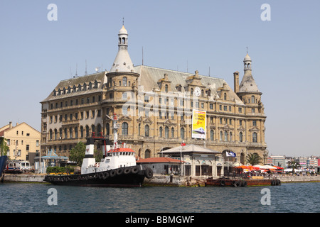 Istanbul Turkey the Haydarpasa railway station at Kadikoy on the Asian shores of the Bosphorus Stock Photo